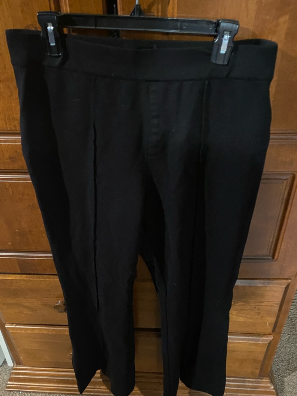 Black ladies Dress Pants - Classic Straight Fit